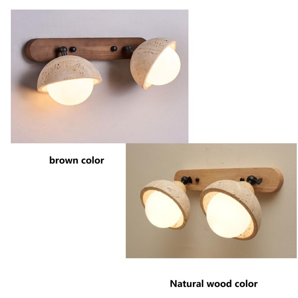 Travertine Wall Light BD039-2 — supplier product photograph
