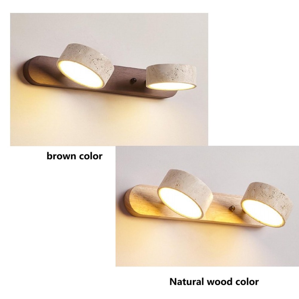 Travertine Wall Light BD040-2 — supplier product photograph