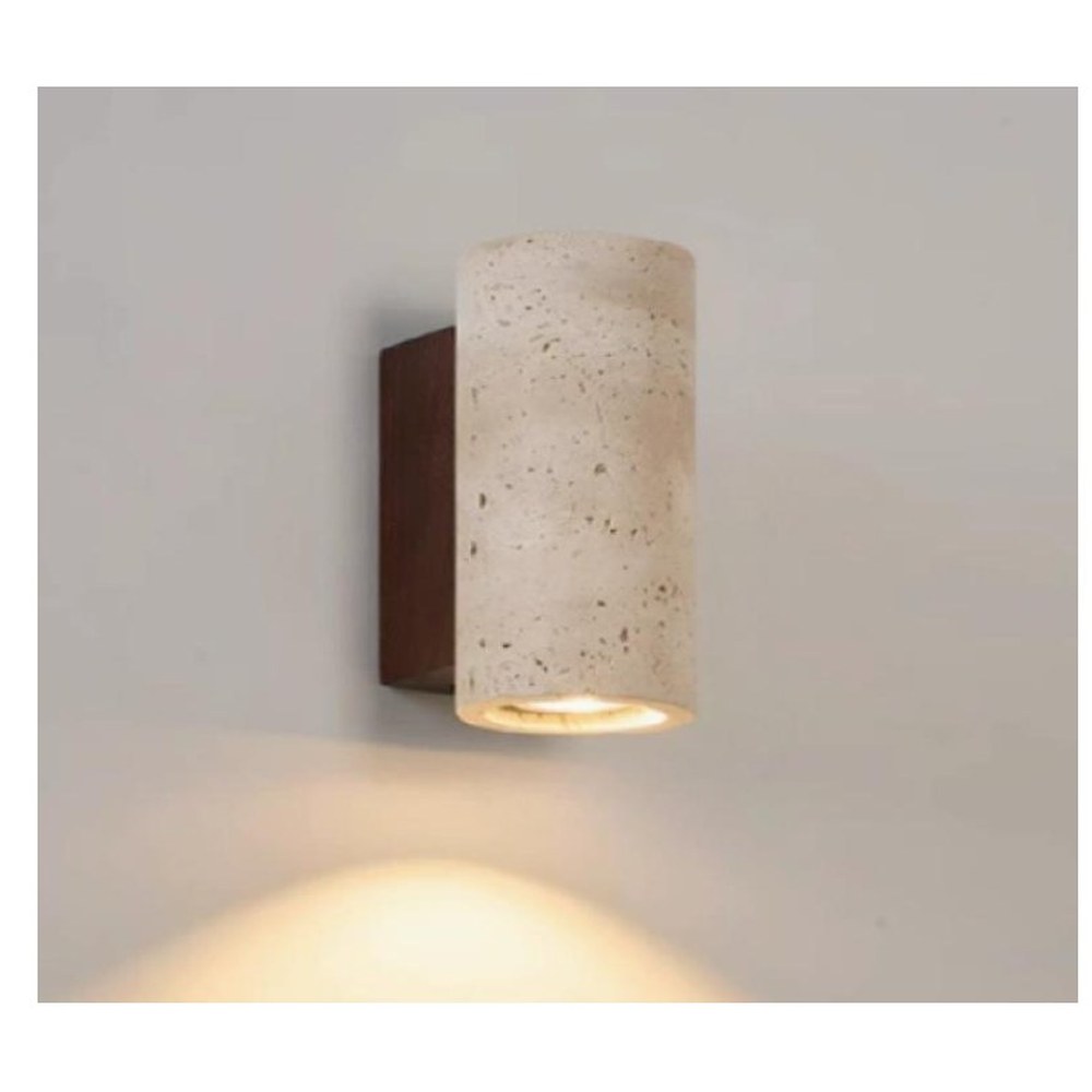 Travertine Wall Light BD041 — supplier product photograph