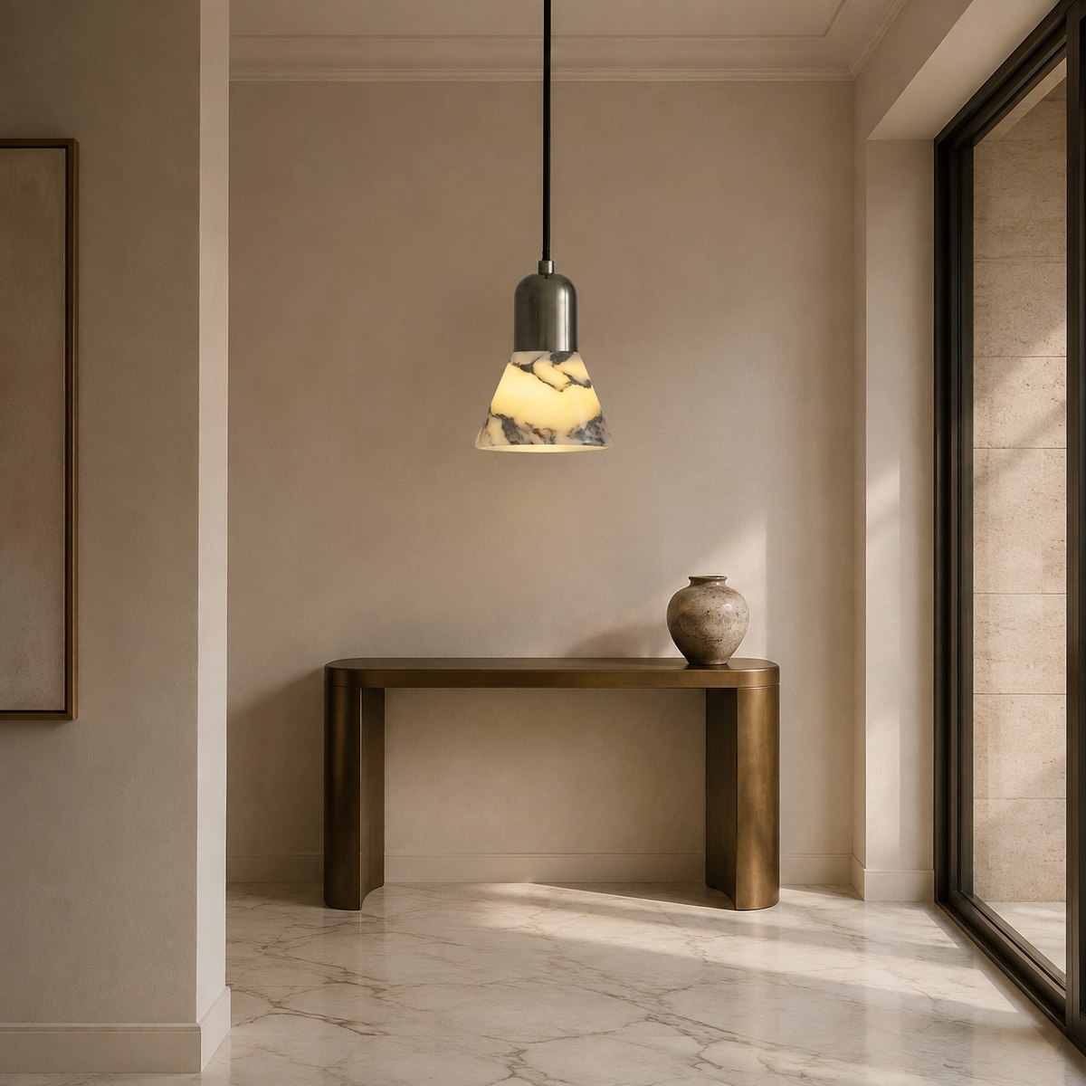 Bvlgari Stone Pendant BC031