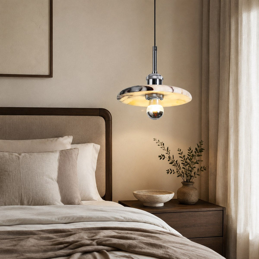 Bvlgari Stone Pendant BG021 — AI-styled room illustration