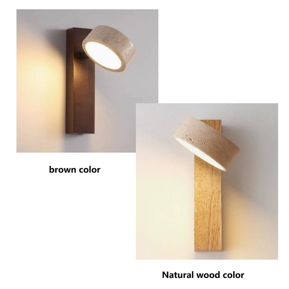 Travertine Wall Light BD040-1 — supplier product photograph