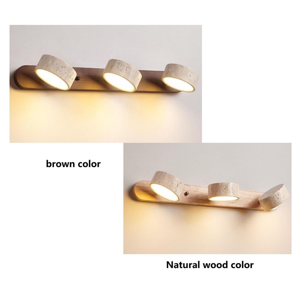 Travertine Wall Light BD040-3 — supplier product photograph