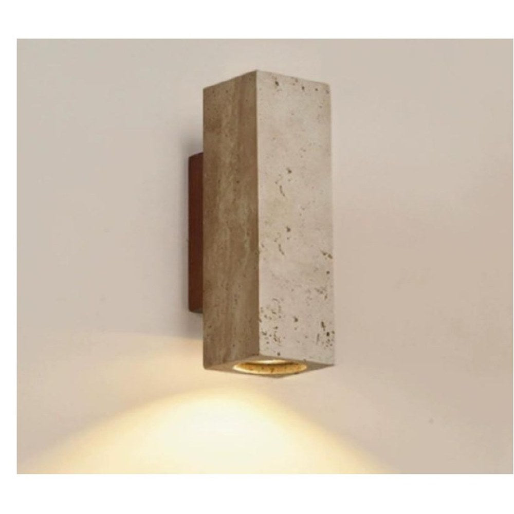 Travertine Wall Light BD046 — supplier product photograph