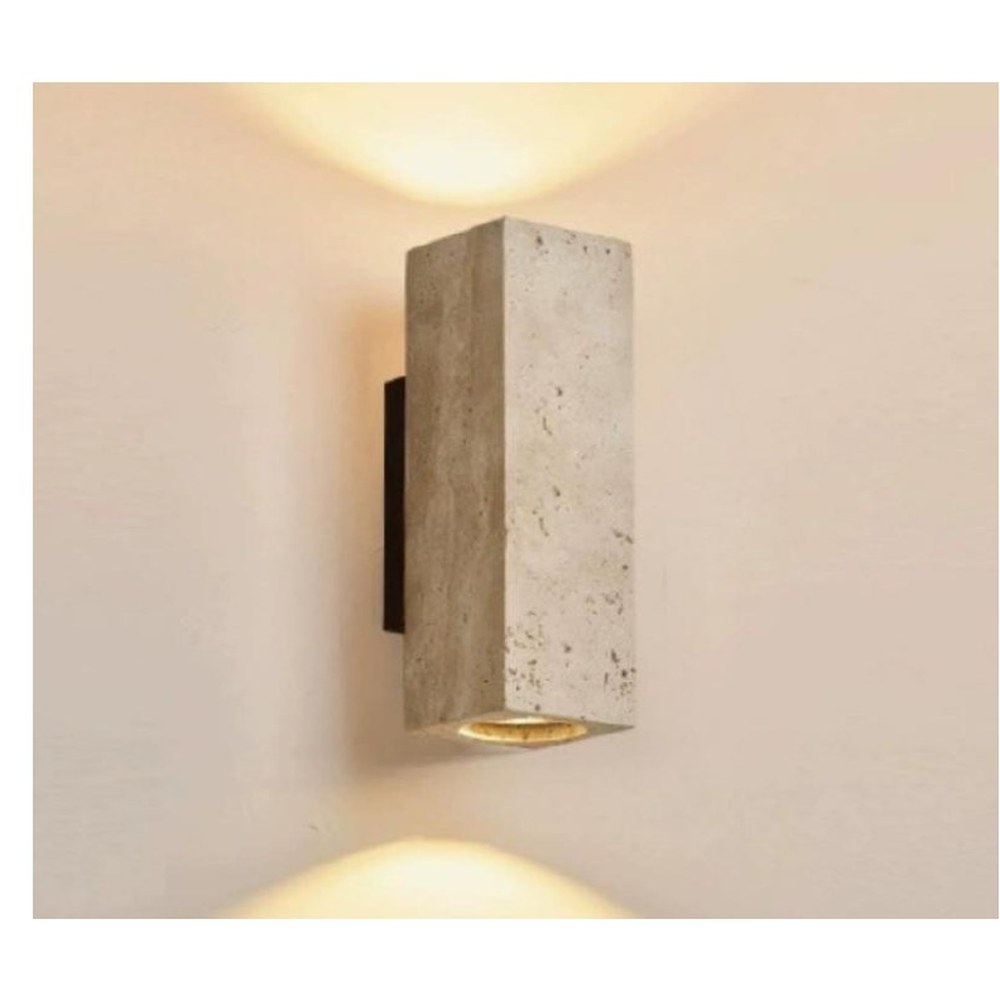Travertine Wall Light BD047 — supplier product photograph