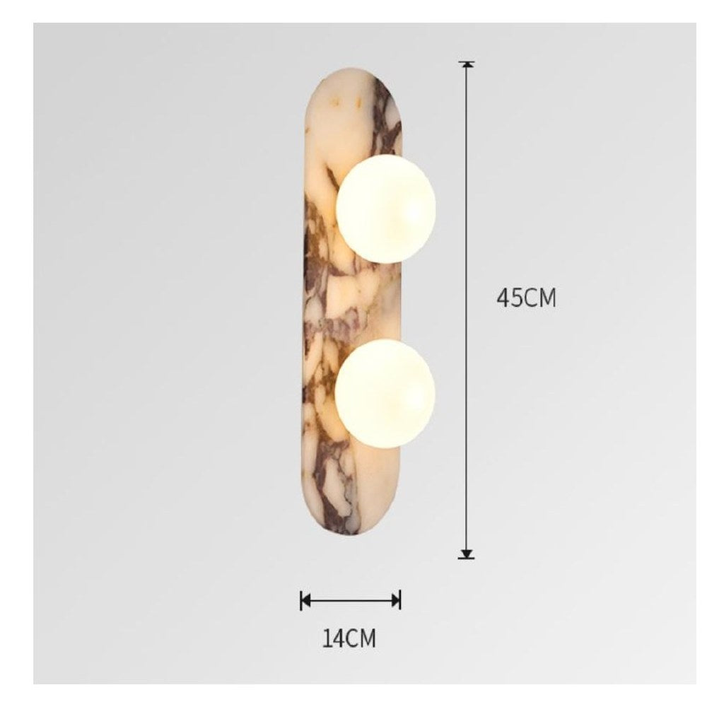 Bvlgari Stone Wall Light BG018-2 — supplier product photograph